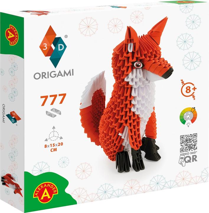 Actual product image Alexander ORIGAMI 3D Fox