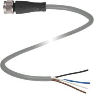 Actual product image Pepperl & Fuchs 4-pin M12 straight with 2m PVC cable
