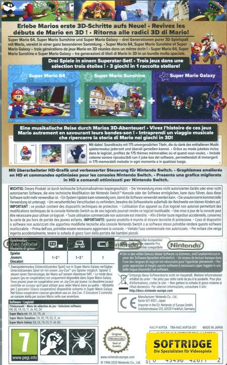 Productafbeelding Nintendo Super Mario 3D All-Stars (Switch, Meertalig)