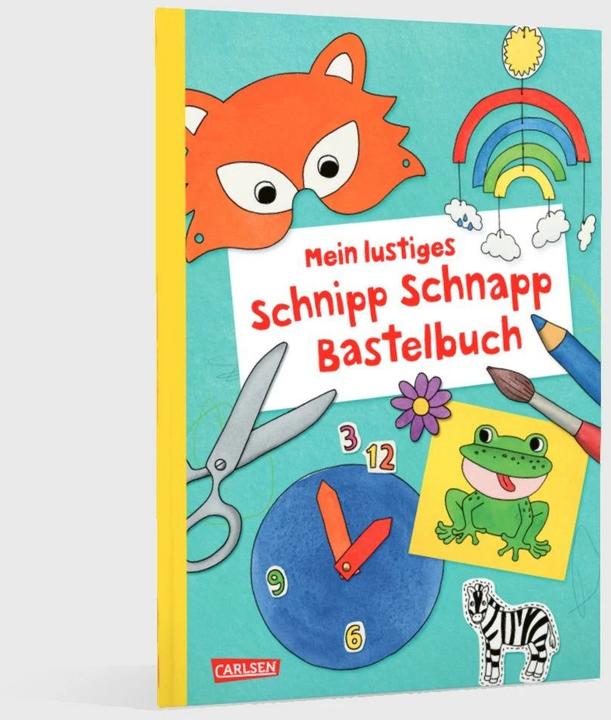 Produktbild Mein lustiges Schnipp Schnapp Bastelbuch (Deutsch, Andrea Pöter, 2024)