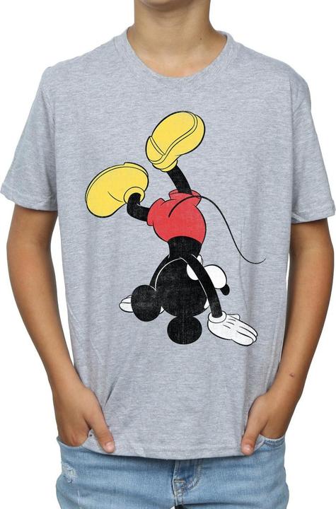 Actual product image Disney Boys Mickey Mouse Upside Down T-Shirt (140, 146)