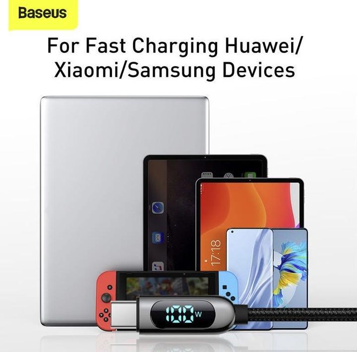 Productafbeelding Baseus C - C (1 m, USB 2.0, 100 W)