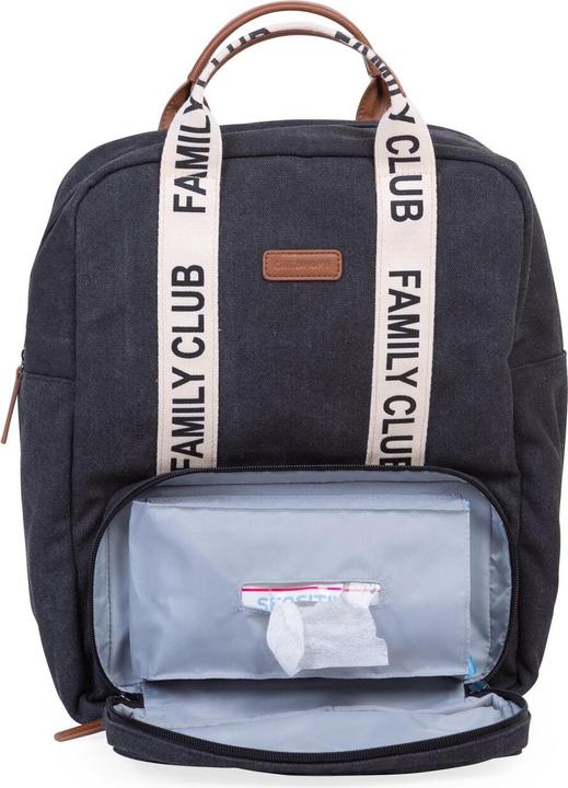 Actual product image Childhome Wickelrucksack black