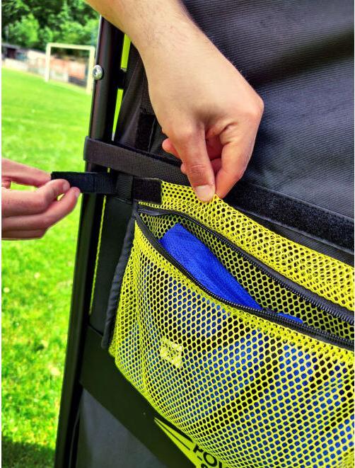 Immagine prodotto Power Shot Carrello porta attrezzatura da calcio Powershot®, nero