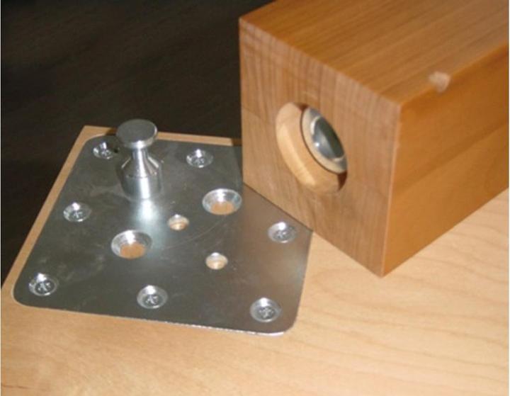 Actual product image Meyer FIXISSIMO table base fixings