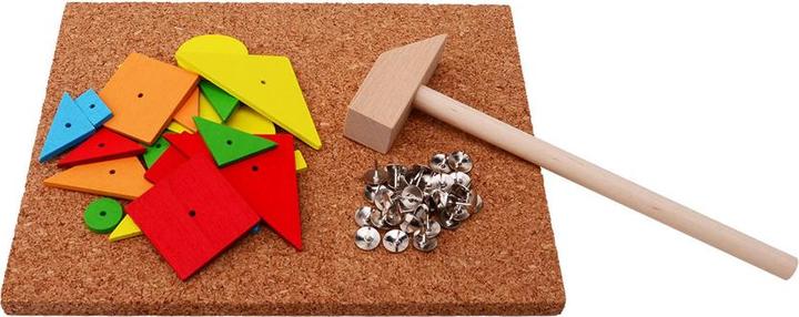 Produktbild Johntoy Hammerspiel 23 Formen 36 Nägel 30x21cm