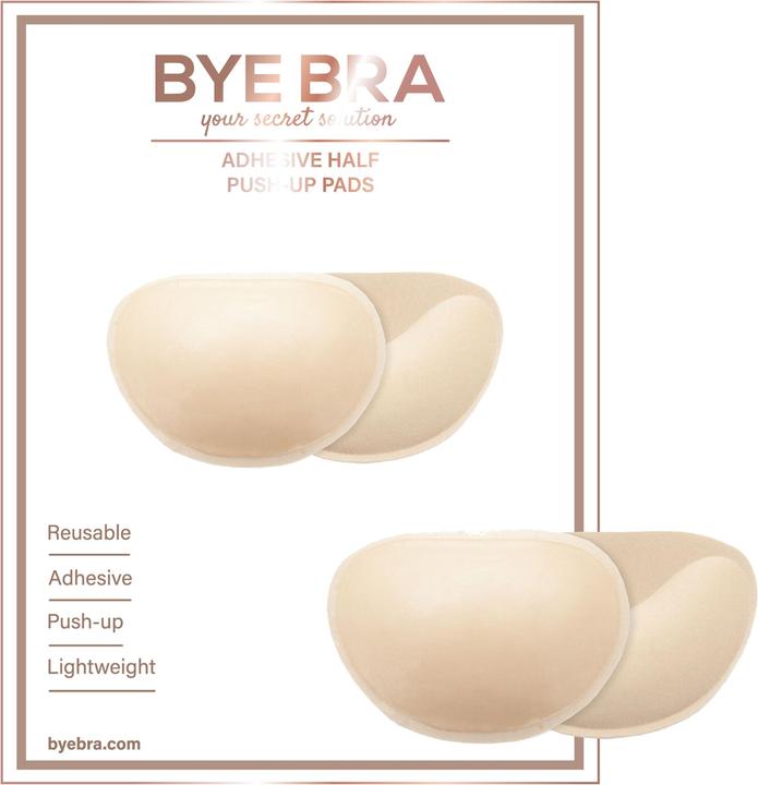 Actual product image Bye Bra Push-Up Pads (Single pack, One size)