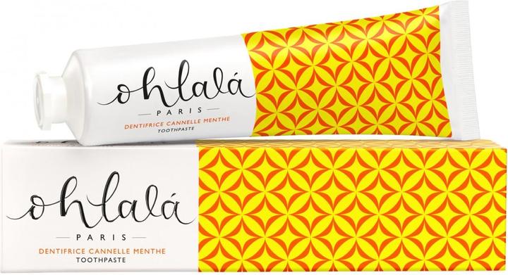 Produktbild Oh-lalá Paris Zahnpflege Cinnamon Mint - Zahncreme mit Zimt-Minzegeschmack (100 ml)