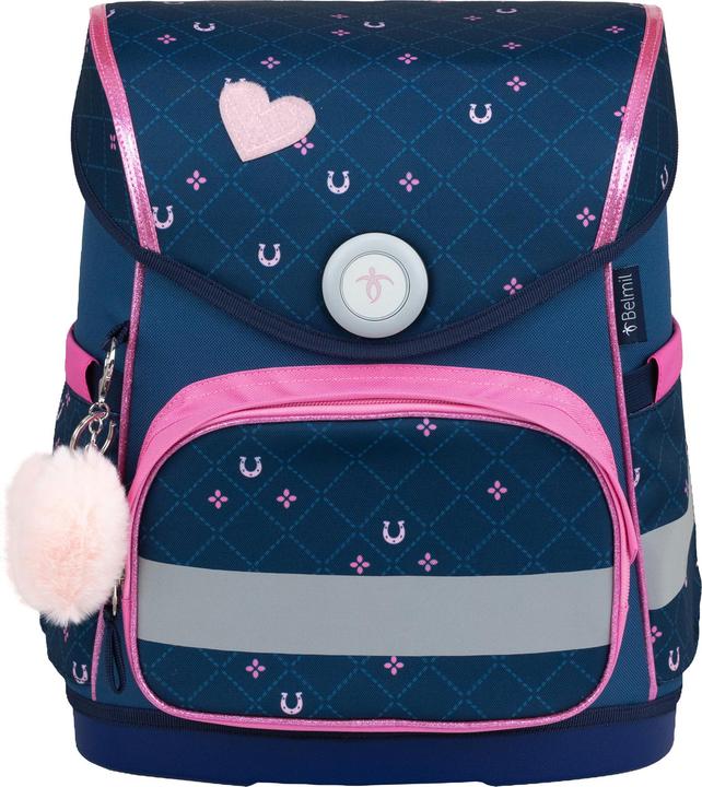 Actual product image Belmil COMPACT Schulrucksack-Set Meet your Horses (19 l)
