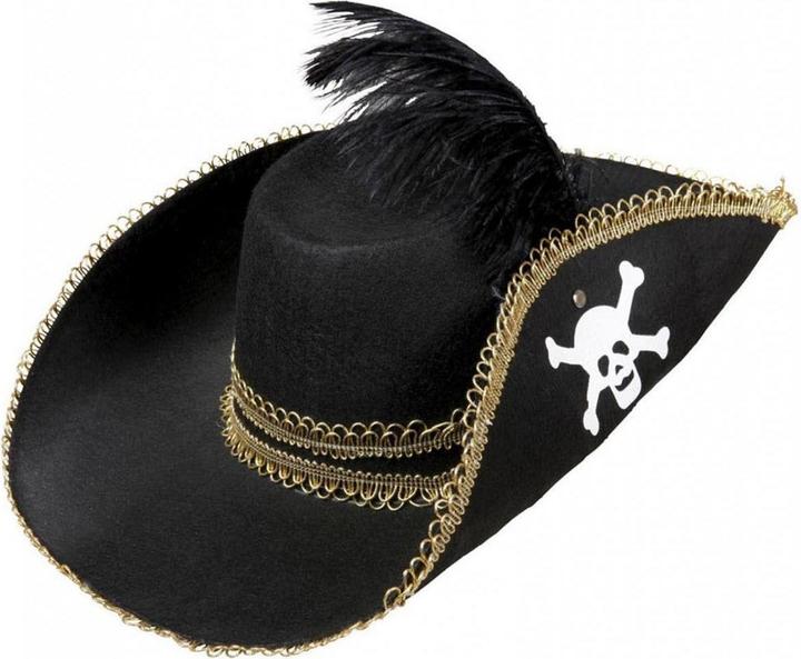 Widmann Piratenhut Feder