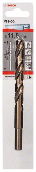 Produktbild Bosch Professional Zubehör Metallbohrer HSS-Co, DIN 338, 11,5 x 94 x 142 mm, 1er-Pack (5 mm)