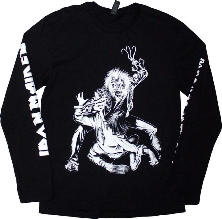 Actual product image Iron Maiden No Prayer Claw Isolated (Longsleeve) (L)