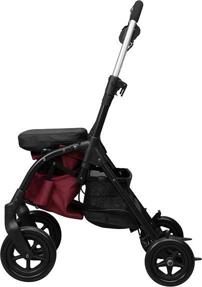 Actual product image Playmarket Rollator / Einkaufshilfe R05 cranberry