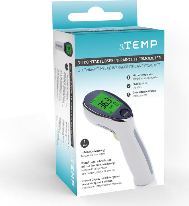 Produktbild 1Temp 3 in 1 Infrarot (Berührungslos, Stirn)