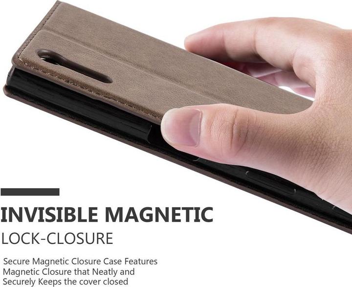 Produktbild Cadorabo Book Invisible Magnet Cover (Sony Xperia XZ, Sony Xperia XZs)