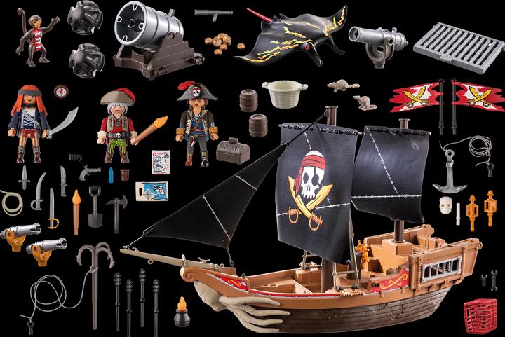 Actual product image Playmobil Large pirate ship (71530, Playmobil Pirates)
