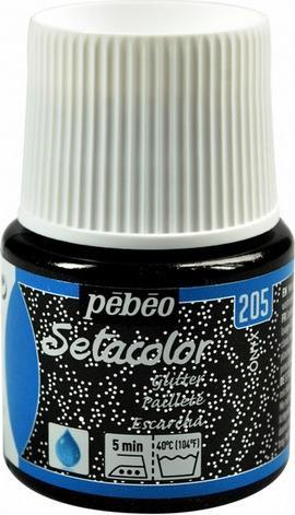 Actual product image Pebeo Setacolor Light Fabrics (Onyx, 45 ml)
