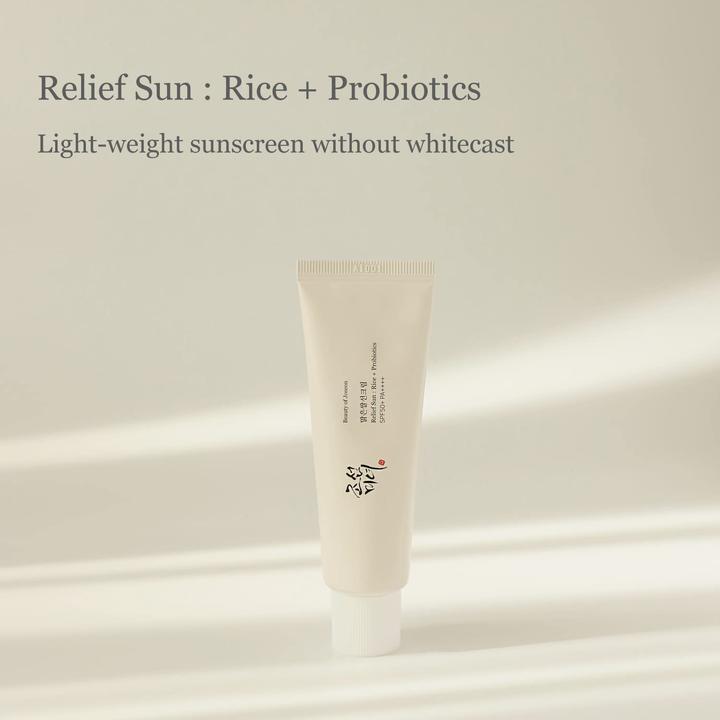 Immagine prodotto Beauty of Joseon Relief Sun Rice Probiotics (Crema solare viso, SPF 50+, 50 ml)
