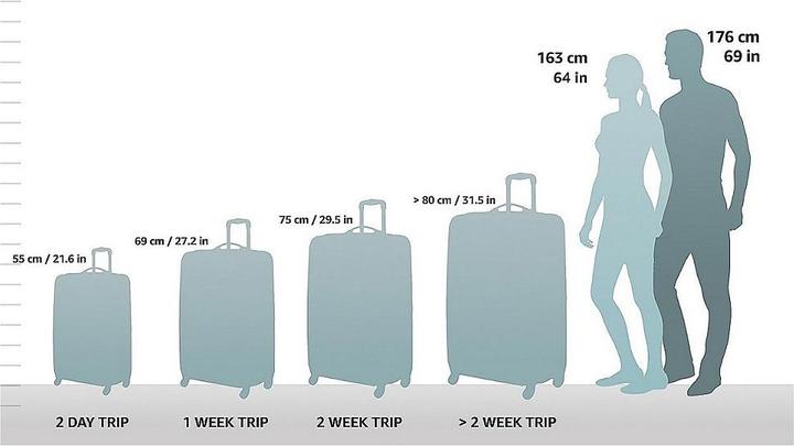 Immagine prodotto Psngr Chicago 3pcs valigia set (241 l, Bagaglio a mano (fino a 50 litri))