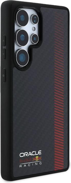 Actual product image Red Bull Real Carbon Fiber Powerbar MagSafe Case for Samsung Galaxy S25 Ultra Black (Samsung Galaxy S25 Ultra)