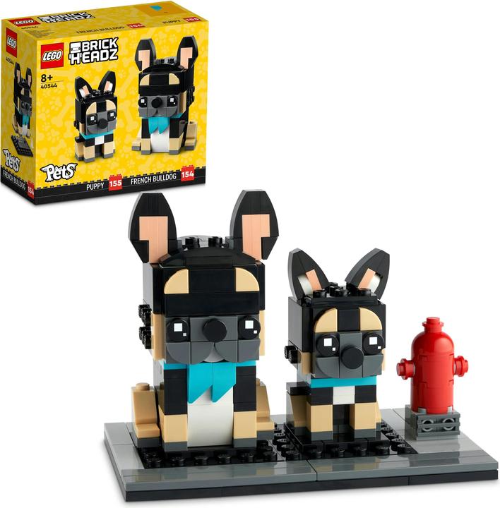 Image du produit LEGO BrickHeadz - Pets Bouledogue français (40544, LEGO Brickheadz)