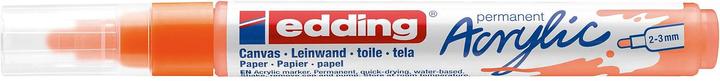 Image du produit Edding Marqueur acrylique 5100 Medium (Orange fluo, 3 mm, 1 x)