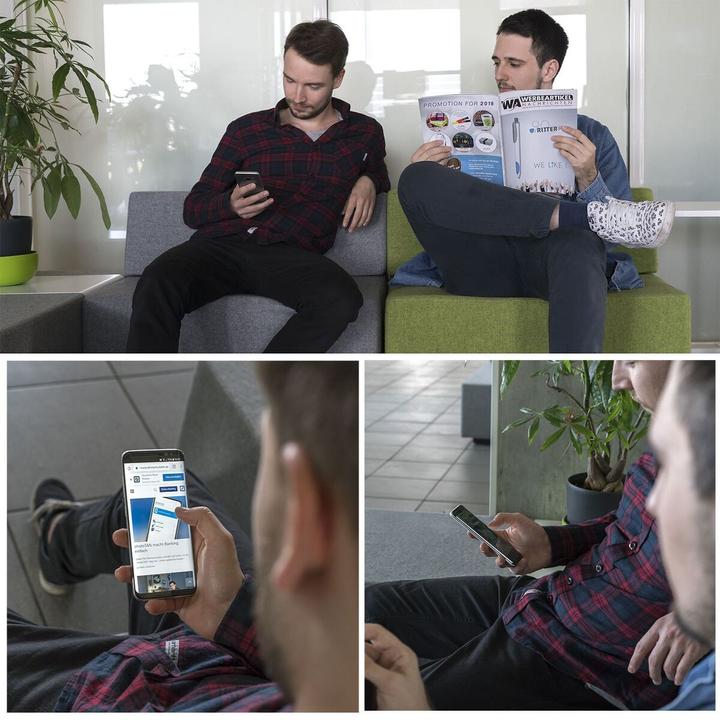 Actual product image 4smarts Second Glass Privacy 4Way (1 Piece)