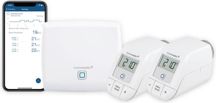 Image du produit Homematic IP Kit de démarrage chauffage sans fil 156537A0