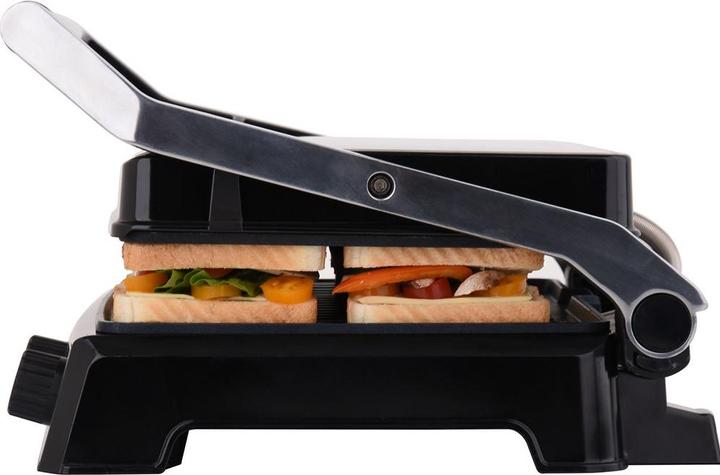 Image du produit Vorel GRIL DE CONTACT ÉLECTRIQUE RAINURÉ SURFACE DE GRIL 29,5X24CM 2000W