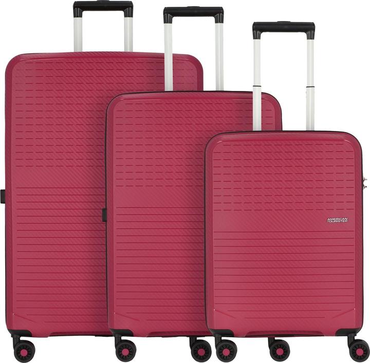 American Tourister Summer Hit 4 Rollen Kofferset 3-teilig (195 l, XL (ab 115l))