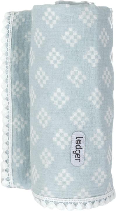 Produktbild Lodger Mulltuch Tribe Muslin Ice Flow 120 x 120 cm (120 cm, 120 cm)