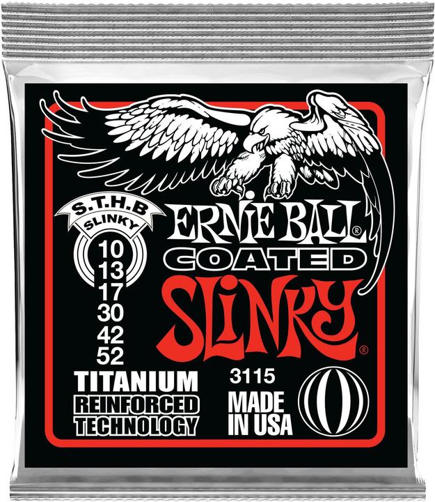 Ernie Ball Slinky Coated Skinny (6 x, Electric guitar, 0.05")