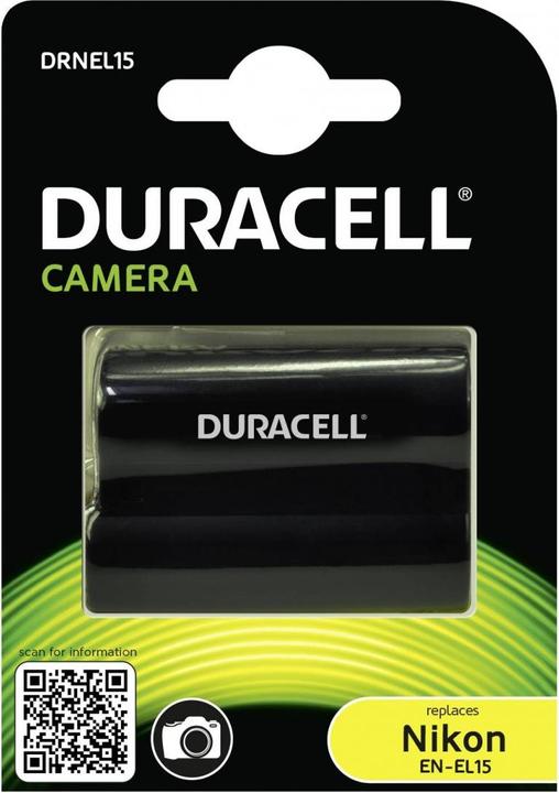 Image du produit Duracell Batterie au lithium-ion EN-EL15,1400mAh (Batterie de l'appareil photo)