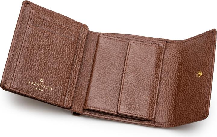 Actual product image Lazarotti Bologna Leather wallet leather 12 cm