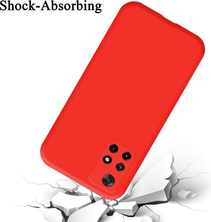 Produktbild Cadorabo TPU Liquid Silicone Case Hülle für Xiaomi POCO M4 PRO 5G (Xiaomi Poco M4 Pro 5G)