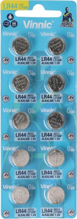 Produktbild Vinnic Positive Power (10 Stk., LR44, 175 mAh)