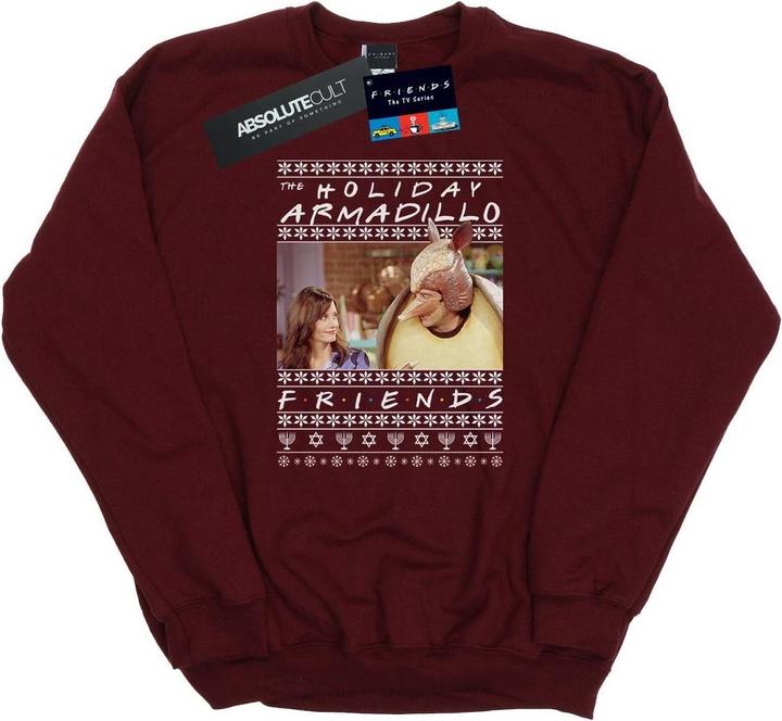 Friends Fair Isle Holiday Armadillo Sweatshirt (M)