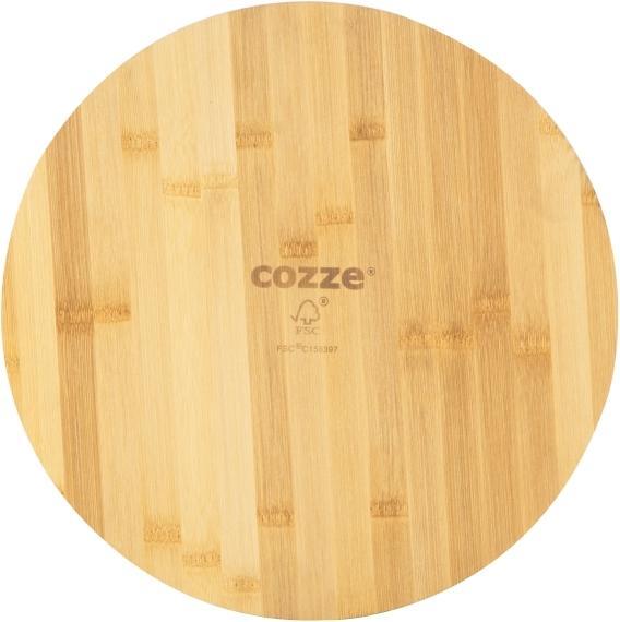 Productafbeelding Cozze ® Pizzasnijplank Ø350 x 12mm Bamboe Hout