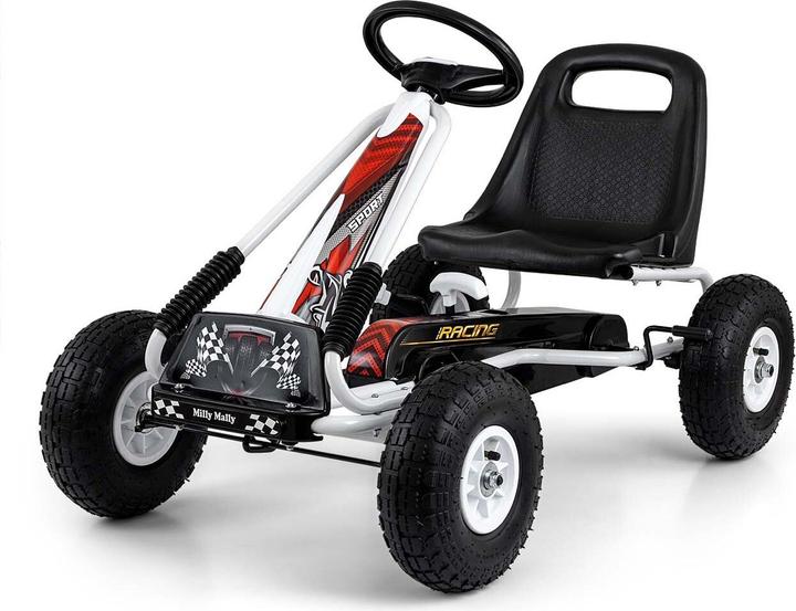 Mally Kinder-Gokart Milly Thor weiss