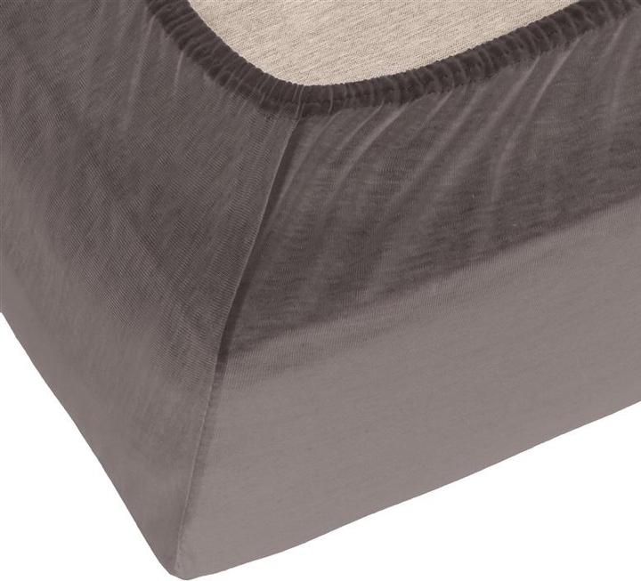 Okko BED SHEET POLYCOTT 120X200+25CM GREY638