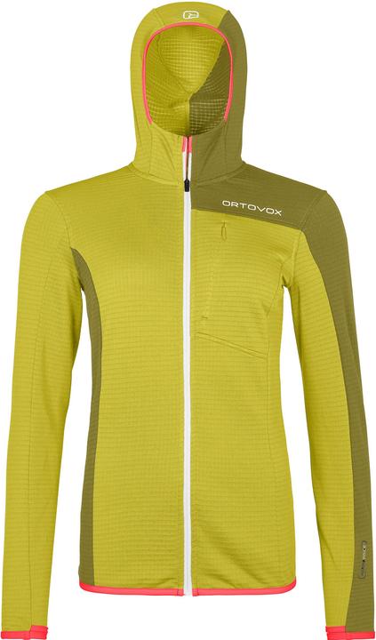 Ortovox Fleece Light Grid Hooded Jkt (XS)