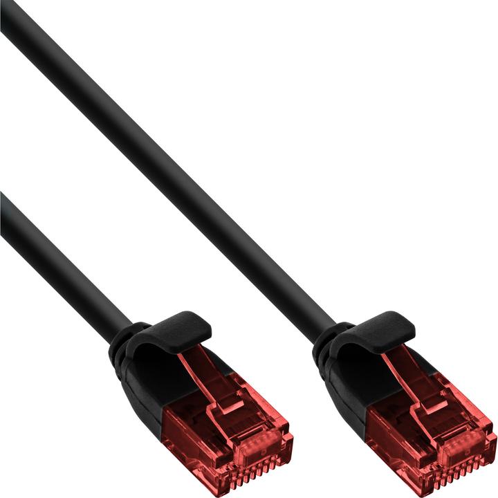 Actual product image InLine Slim patch cable (U/UTP, CAT6, 7.50 m)