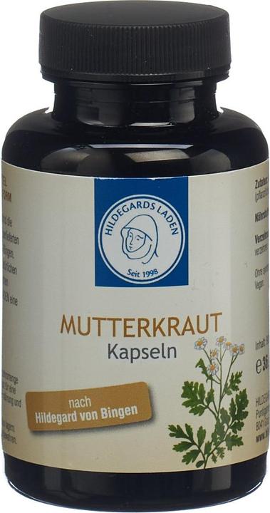 Produktbild Hildegards Laden Mutterkraut Kapseln Kaps (90 Stück, Kapseln, 61 g)