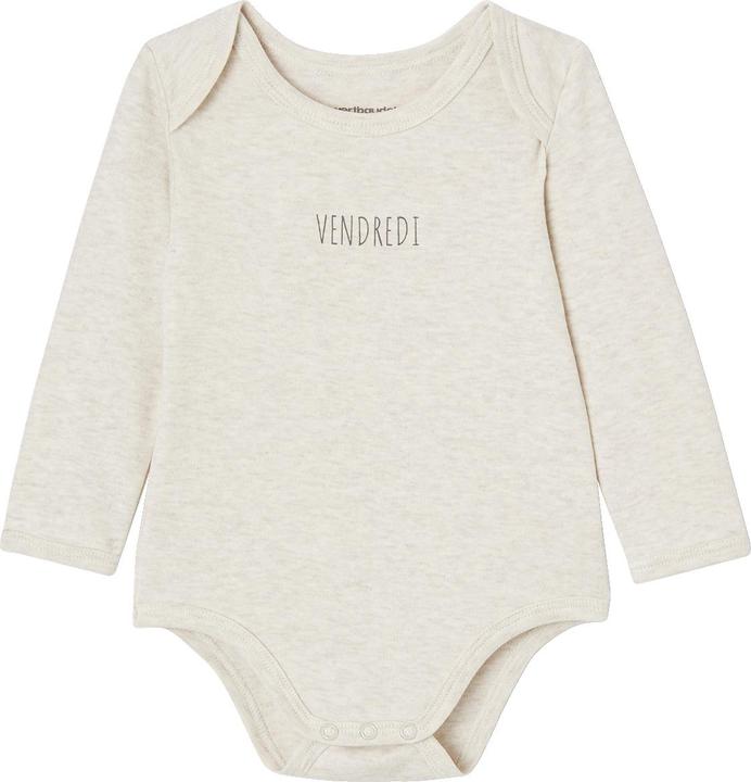 Produktbild Vertbaudet 5er-Pack Baby Langarm-Bodys in Schlupfform BASIC, Bio-Baumwolle (68)