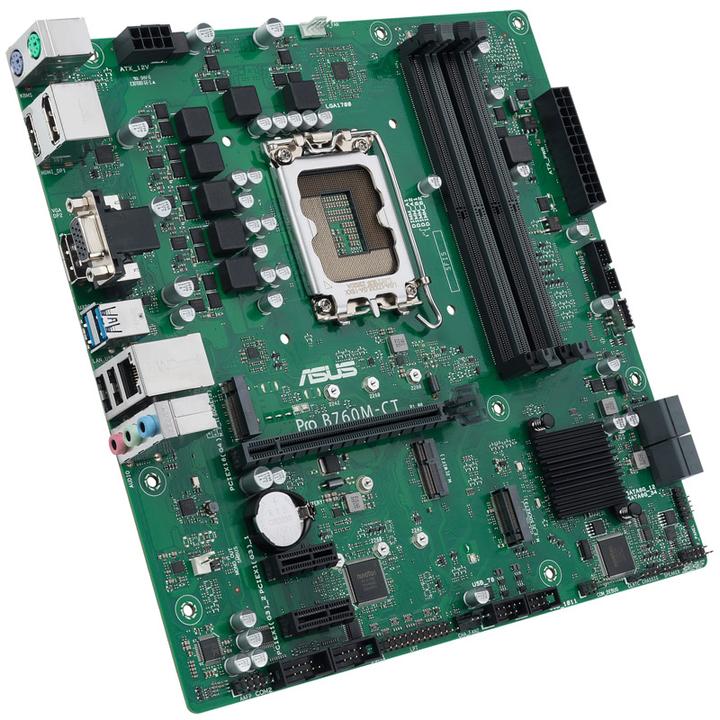 Actual product image ASUS MB PRO B760M-CT-CSM (INTEL,1700,DDR5,mATX) (LGA 1700, Intel B760, mATX)