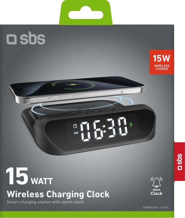 Actual product image SBS Alarm clock
