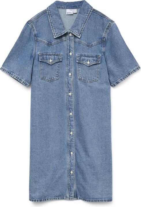 Vero Moda VMAUSTIN Kurzes Kleid Jeanskleid