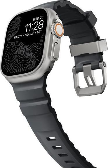 Produktbild Nomad Rocky Point Band 42/44/45/49mm Storm (44 mm, FKM)