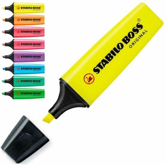 Produktbild STABILO BOSS ORIGINAL Textmarker (Rot, 2 mm, 1 x)