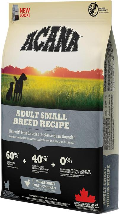 Image du produit Acana Dog Heritage ADULT SMALL BREED 2kg (Senior, Adulte, 1 pcs, 2000 g)